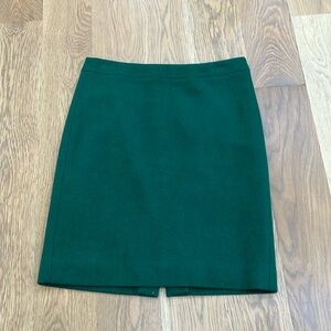 J Crew Factory Women’s Pencil Skirt in Dark Green